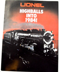 Lionel Highballs Into 1984 ! Catalogue des trains