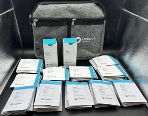 Brava (2) Powder (27) Adhesive Remover Wipes (27) Skin Barrier Wipes & New Bag - Picture 1 of 6
