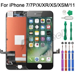 For iPhone 7 Plus X XS Max XR 11 Touch Screen LCD Display Digitizer Replacement - Picture 1 of 29