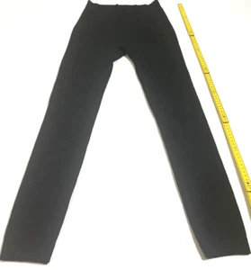 Women’s Black Leggings Sz L LINED Stretch Waist Pants - Picture 1 of 10