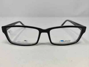 Lantis Optical L7006 BLK 57-17-145 Black Full Rim Eyeglasses Frame DG1023 - Picture 1 of 1
