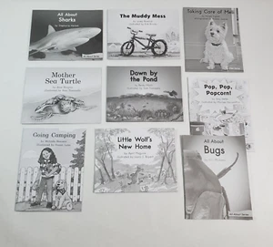 Lot of 9 Fountas & Pinnell LLI Blue System Level F Leveled Literacy Grade 2 - Picture 1 of 5