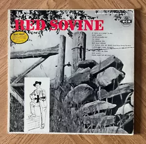 Rare Red Sovine "Self-Titled Debut" LP MGM E3465 Country 1957 VG+/VG - Picture 1 of 4