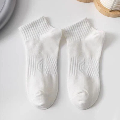 1-3 pares de calcetines deportivos para hombre corte bajo al tobillo sin mostrar vestido informal absorción del sudor Foto 1 de 4