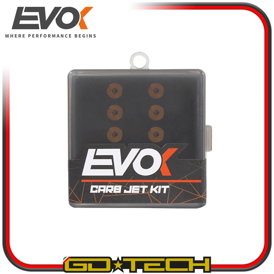 KIT GETTI MASSIMO CARBURATORE DELLORTO 6mm PHBH PHBN PHBL PHVA VHSH VHST 100-122 - Immagine 1 di 1