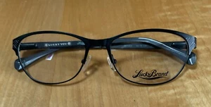 Lucky Brand Eyeglass Frame by REW Eyewear Co. - Model WAVES Black 40/17/130 - Z - Picture 1 of 6