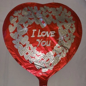 10Pcs 18 Inch Valentine's Day I Love You Red Heart Balloons Decorations - Picture 1 of 3