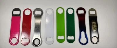 LOT OF 8 MIXED SPEED BAR BOTTLE OPENERS COLLECTION  - Image 1 of 4