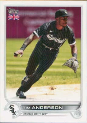 2022 Topps UK Edition #157 Tim Anderson Chicago White Sox - Image 1 of 2