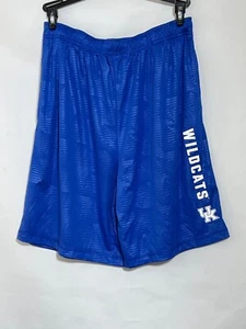 Kentucky Wildcats Mens Blue Athletic Shorts L Large Drawstring Waistband Lightwe - Picture 1 of 6