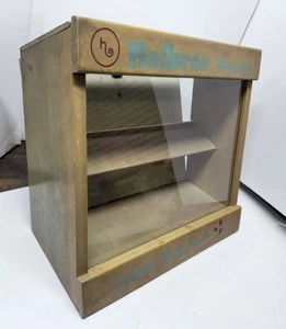 Vintage Hesbro’s Watch Display Case Countertop Glass & Shelves 17.5”w X 15.5”h - Picture 1 of 24