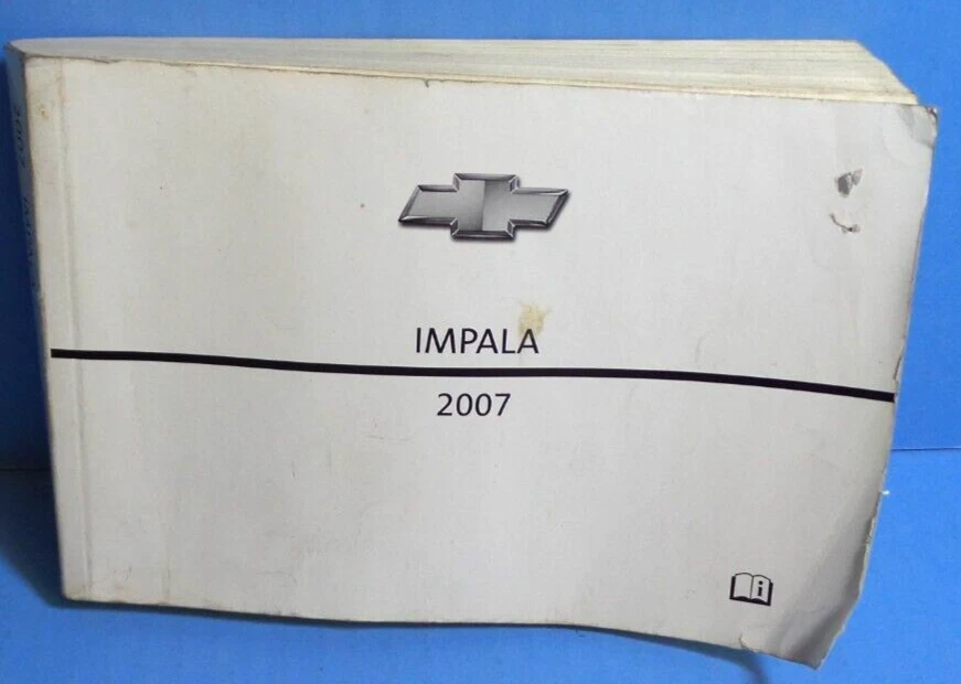 07 2007 Chevrolet Impala owners manual - Image 1 of 1