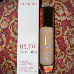 Clarins Everlasting Foundation 30ml 112.7 W Macchiato NIB Long Wearing Matte - Picture 1 of 4