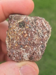 Red Almandine Garnet Pyrite Schist A62 - Picture 1 of 7