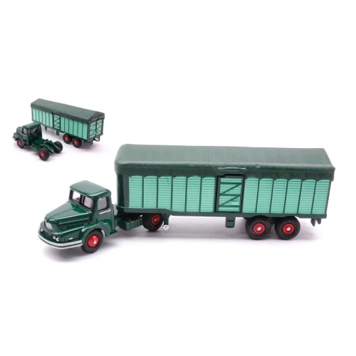 UNIC TRACTEUR & REMORQUE cm 24 SCALA 1:55 Norev Camion Modellino Nuovo - Immagine 1 di 1