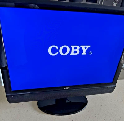 Coby TFDVD2290 22” 720p LCD TV/DVD Player RGB/RCA/VGA/HDMI S-Video Retro Gaming - Image 1 of 4