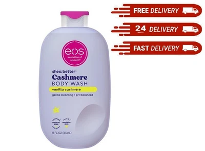 Jabón corporal Eos Shea Better Cashmere, cachemir vainilla, 16 fl Foto 1 de 4