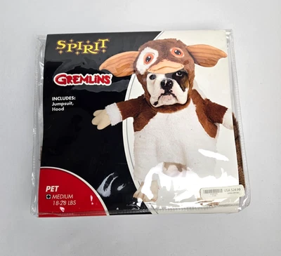 Disfraz Spirit Halloween Gremlins Gizmo Mascota Perro Mediano 18-28 libras Usado en Excelente Condición Foto 1 de 4