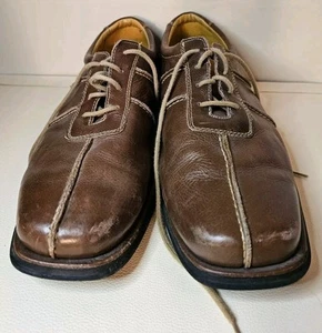 Sandro Men's Comfort Brown Lace Up Size 11D - Picture 1 of 10