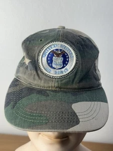 US Air Force Mütze Camo bestickt verstellbar USAF Cap OSFA - Bild 1 von 10