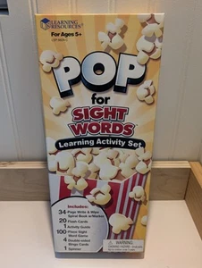 LEARNING RESOURCES POP FOR SIGHT WORDS Learning Activity Set Game - Picture 1 of 12