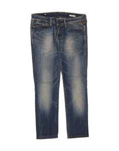 REPLAY Womens Jennpez Slim Jeans W28 L26 Blue Cotton CP53 - Picture 1 of 3