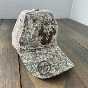 University of South Florida Bulls OHT Digital Camo Mesh Trucker Hat Zephyr (E9) - Picture 1 of 6