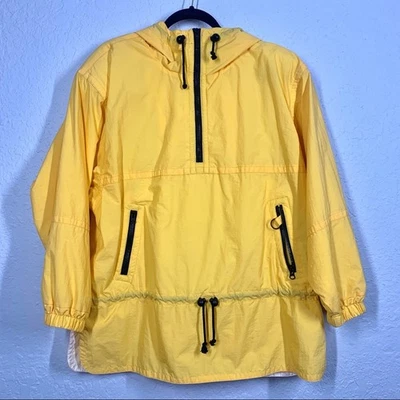 Chaqueta cortavientos anorak amarilla vintage SNUGGLER SKI WEAR - talla 12 Foto 1 de 4
