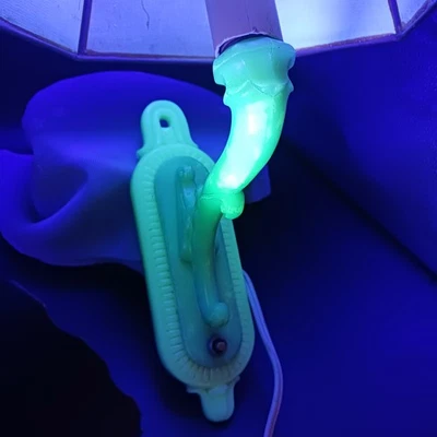 Aladdin Alacite Wall Sconce NO SHADE Uranium glow Antique Lamp works!! - Image 1 of 4