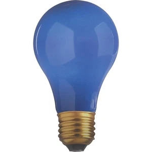 Satco 25W Blue Party Bulb - Picture 1 of 1