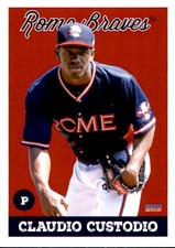 2019 Rome Braves Choice #5 Claudio Custodio Dominican Republic DR Baseball Card
