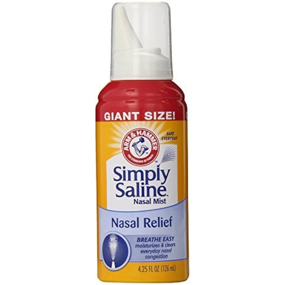 Arm & Hammer Simply Saline Nasal Relief, 3 Pk./4.25 Ounce ., 12.75 Fl Ounce - Image 1 of 1