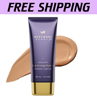 Long Lasting Waterproof Body Makeup - 3.5 Oz Flawless Finish for All Skin Types - Image 1 of 4