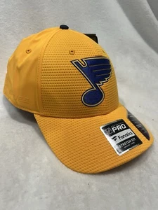 Fanatics St Louis Blues Authentic Pro NHL Stretch Hat M/L - Picture 1 of 7