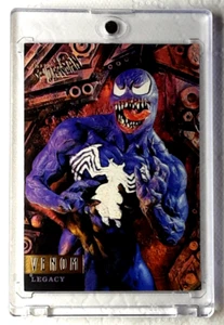 1995 Spider-Man Card 83 VENOM. Free New Top Loader. - Picture 1 of 3