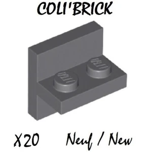 Lego 41682 - 20x Support / Bracket 2x2 1x2 Centered - Dark Bluish Gray - Neuf - Picture 1 of 1