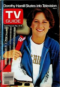 TV Guide November 13 1976 Dorothy Hamill Tom Bosley Gong Show - Picture 1 of 2