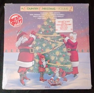 ELVIS PRESLEY on VARIOUS Artists A COUNTRY CHRISTMAS Vol. 2 Sealed RCA AYL1-4809 - Foto 1 di 17