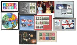 2000 - 2002 Royal Mail Miniature Sheets MNH. Each sold separately. - Picture 1 of 11