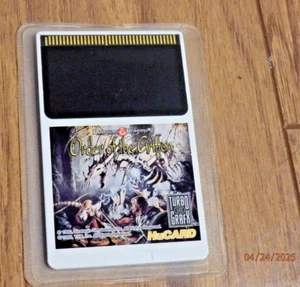 TURBOGRAFX TG-16 ORDER OF THE GRIFFON D&D HU CARD W SLIP SLEEVE - Picture 1 of 5