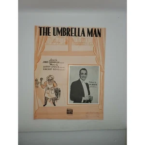 Der Regenschirm Mann Lou Breese Cover 1938 Noten - Bild 1 von 3