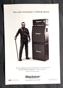 DIMMU BORGIR / SILENOZ / 2009 BLACKSTAR S1-200 VERSTÄRKER MAGAZIN DRUCKANZEIGE - Bild 1 von 1
