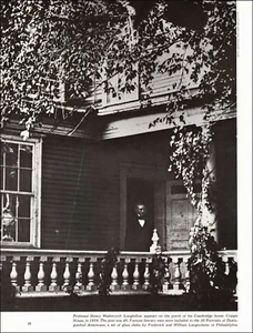 1968 Vintage Print Henry Wadsworth Longfellow Poet Portrait 1856 Massachusetts - Picture 1 of 3