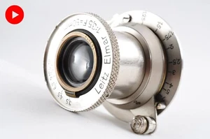 [Exc+4] Leica Leitz Elmar 50mm f/3.5 MF Lens L39 LTM Nickel #1539 - Picture 1 of 13