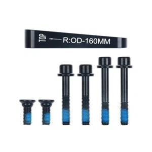 Adattatore freno a disco compatibile per Shimano per 140/160mm per ROTORE nuovo - Foto 1 di 11