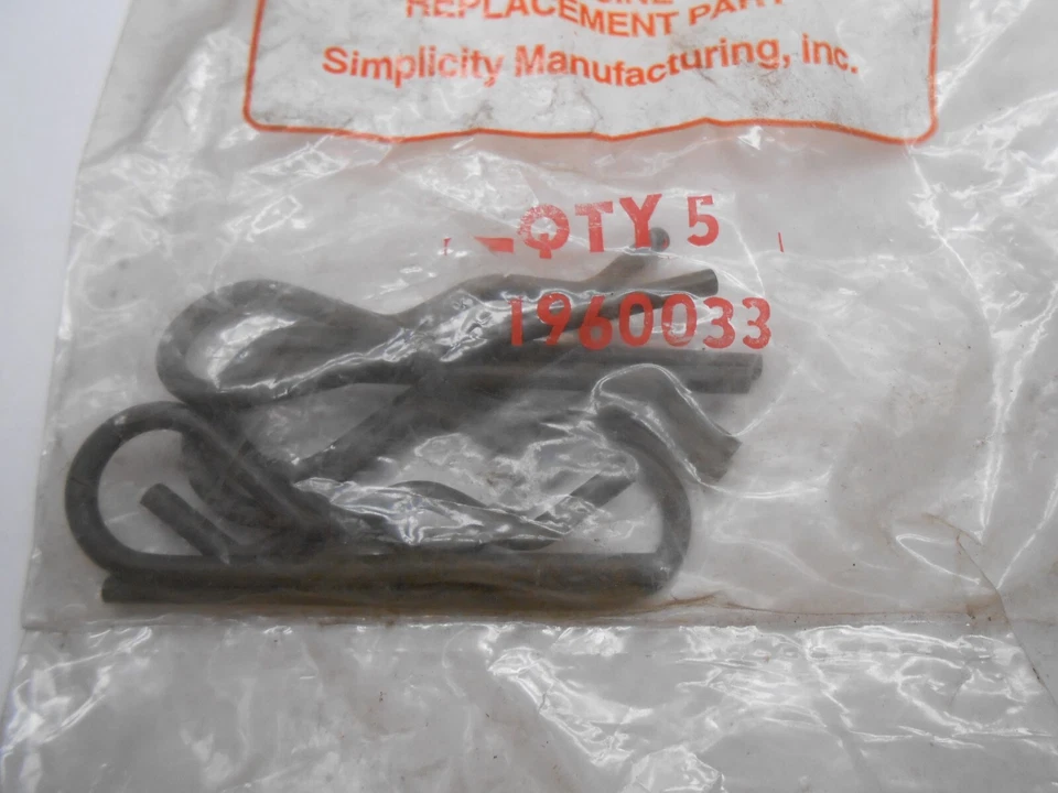 OEM Simplicity Hair Pin Clip 1960033 1960033SM Pack of 5 - Image 1 of 1