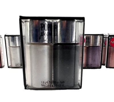 Hard Candy Poppin' Pigments Loose Powder Eyeshadow Salt & Pepper Makeup Eye Shad - Image 1 of 4