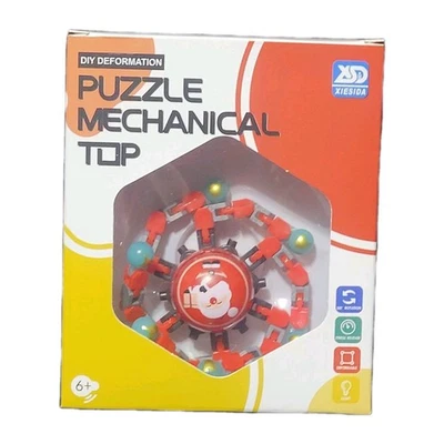 批量 3 件 可变形拼图 机械上衣 2.5 英寸 Sensory Figet 玩具 — 第 1/4 张图片