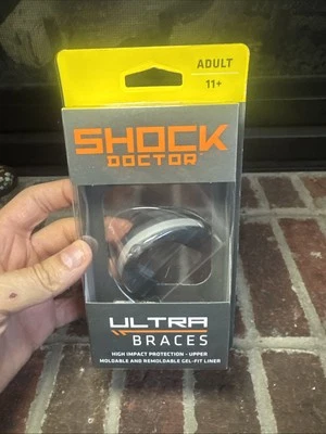 Shock Doctor Ultra Braces Mouthguard - Black - Image 1 of 4