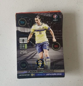 37 Panini Adrenalyn XL Road To Euro 2016 Football Trading Cards - Picture 1 of 1